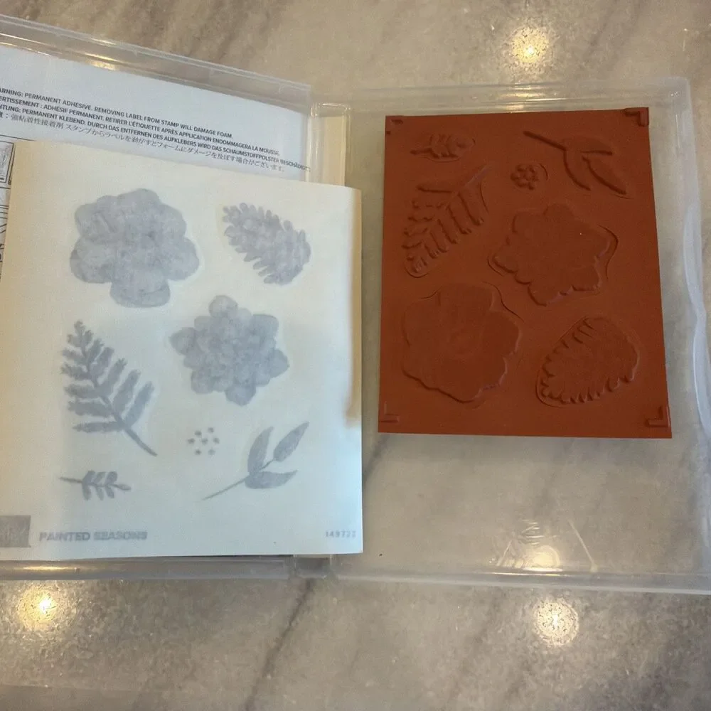 Stampin Up! New PAINTED SEASONS Stamps & Dies ... A Set for ALL Seasons!
